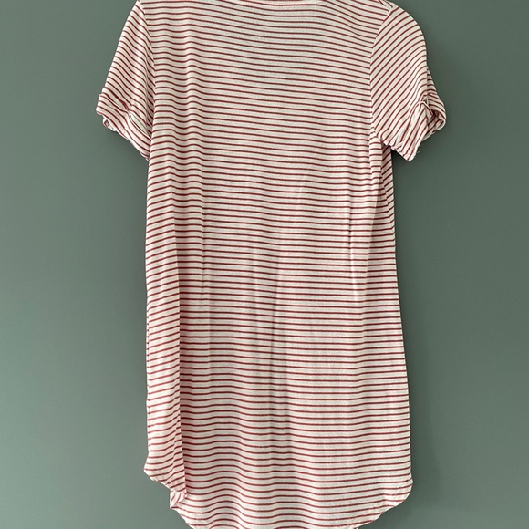 Striped T-shirt dress - Picture 2 of 2